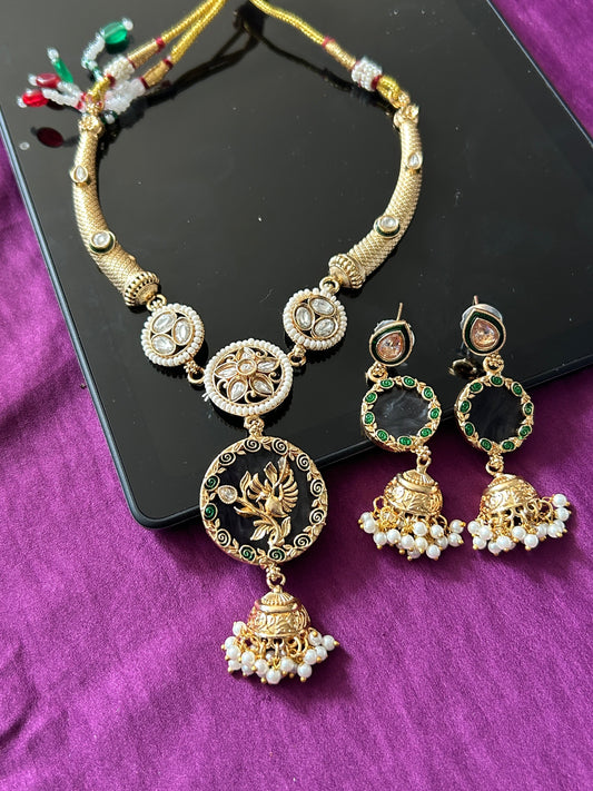 Gold look alike necklace sets