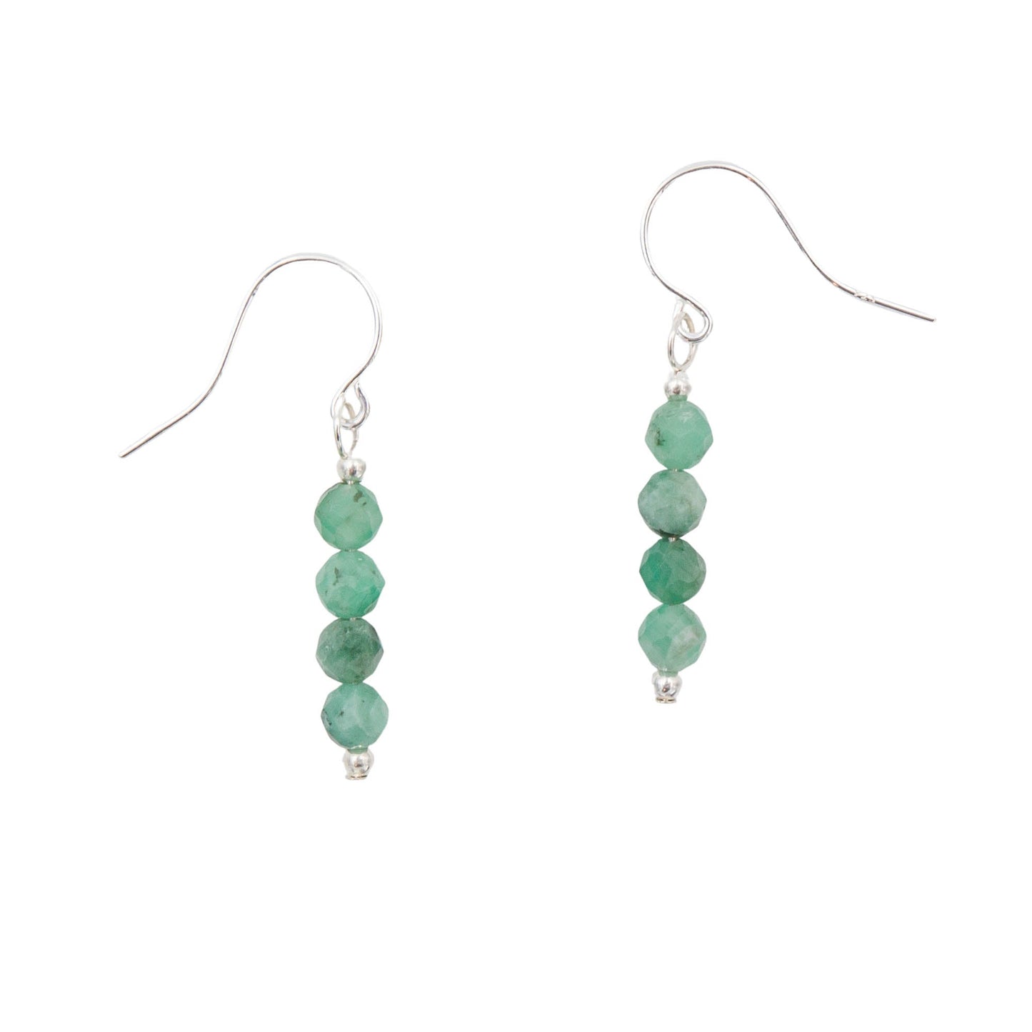 Emerald Sparkles ~ Necklace & Earrings Set