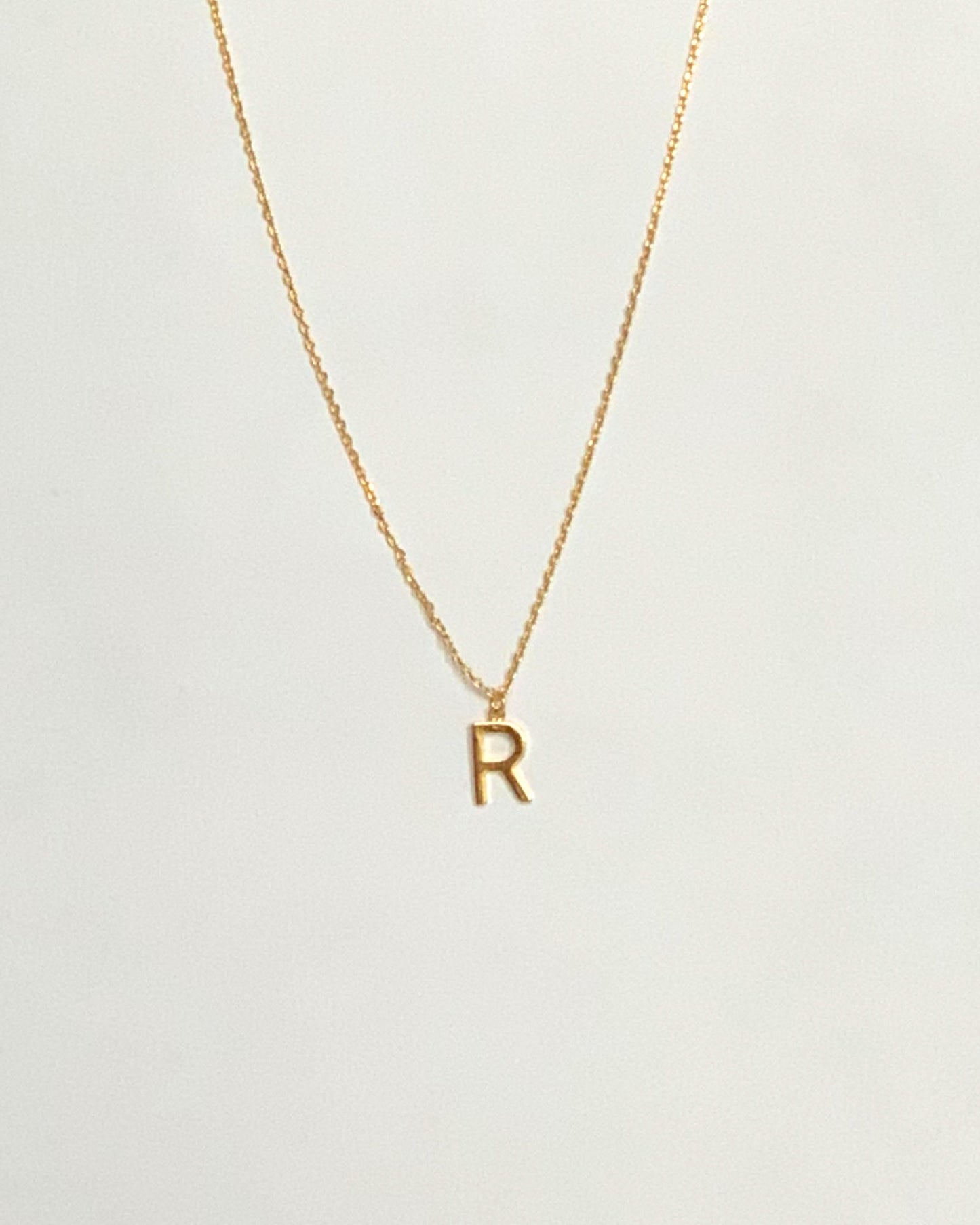 Letter Pendent Necklace