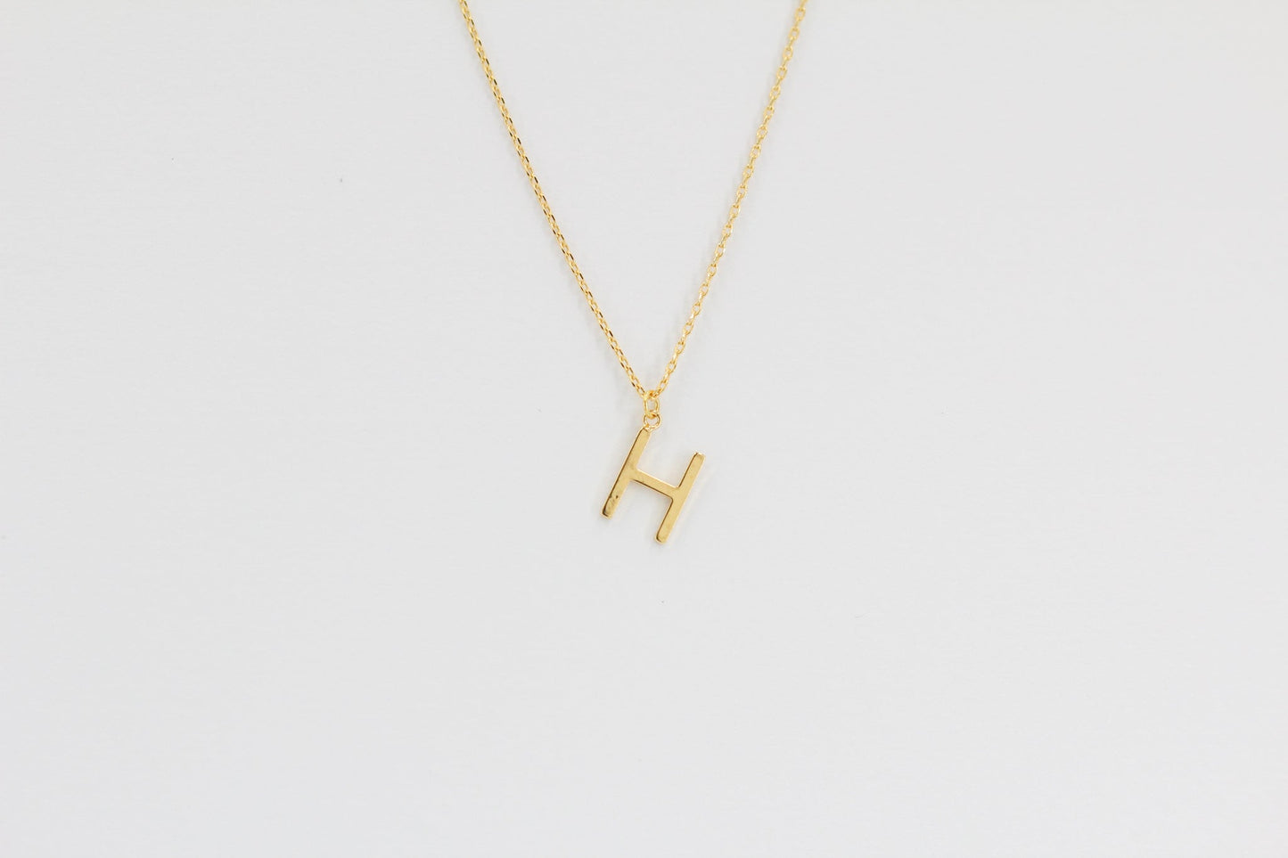 Letter Pendent Necklace