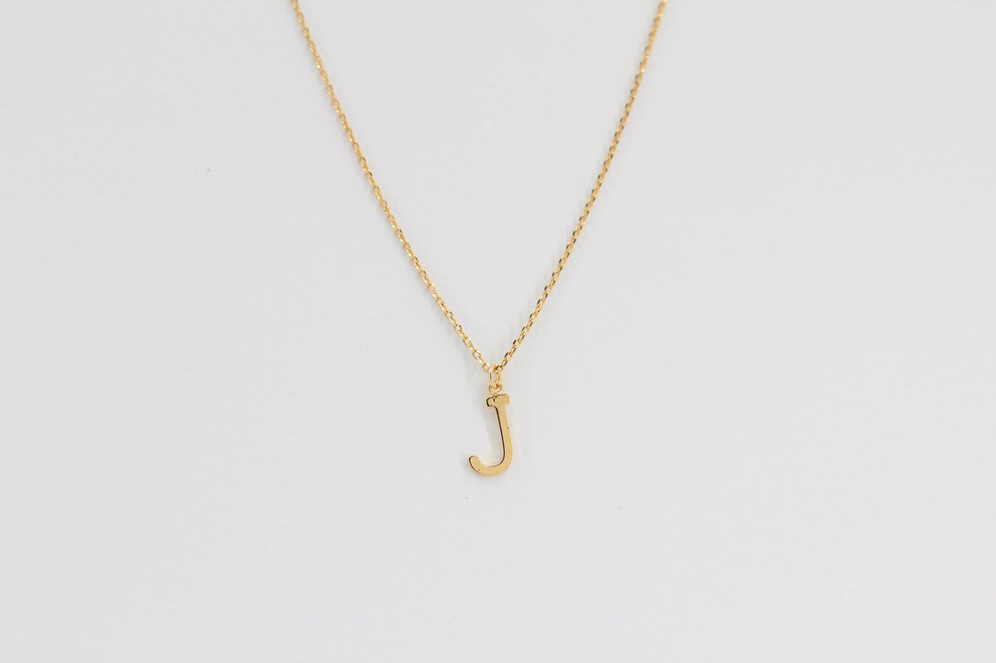 Letter Pendent Necklace