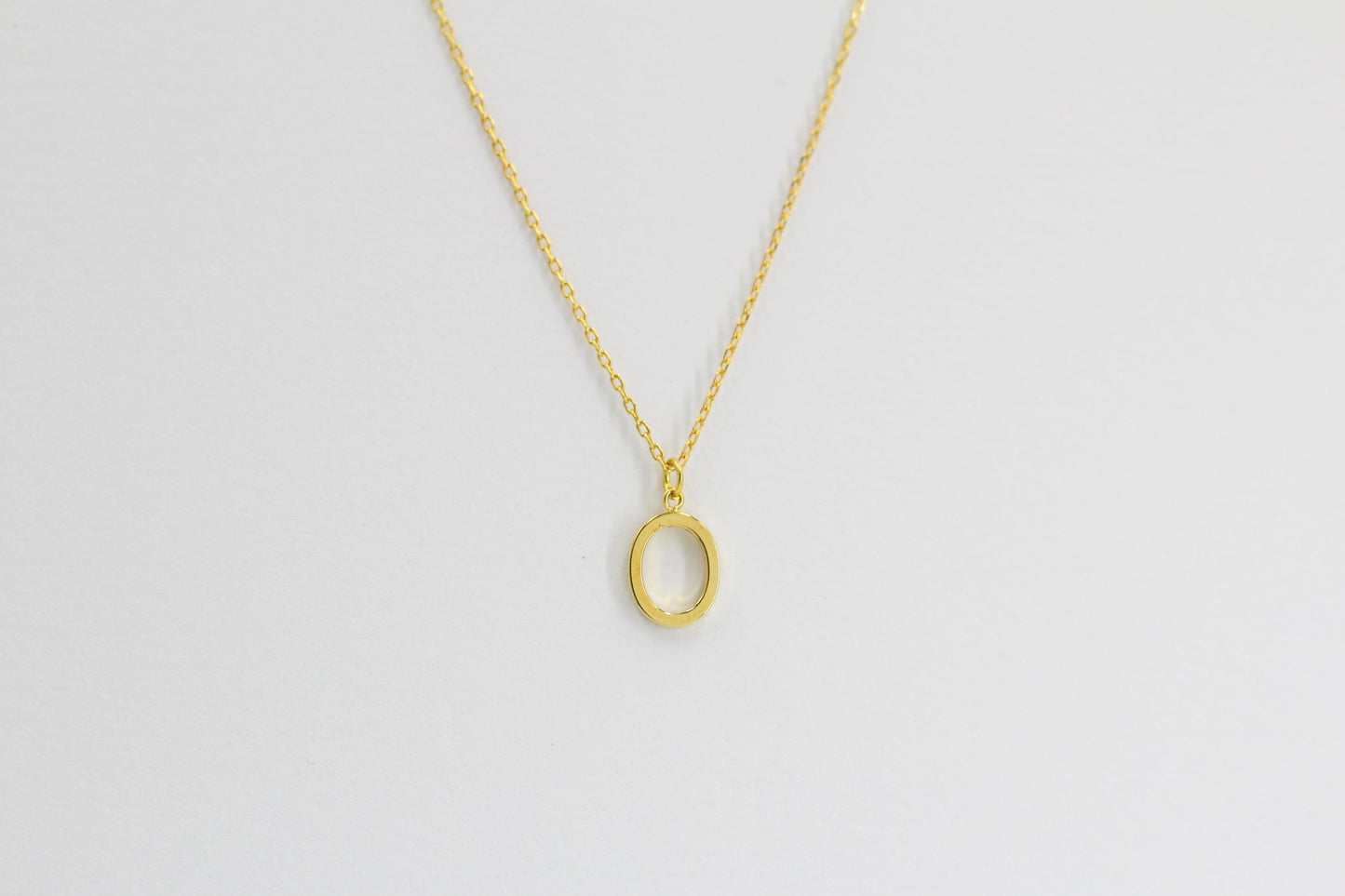 Letter Pendent Necklace