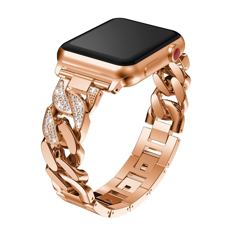 Diamond Apple Watch Band Series 11/10/9/8/7/6/5/4/ SE / Ultra 1/2/3