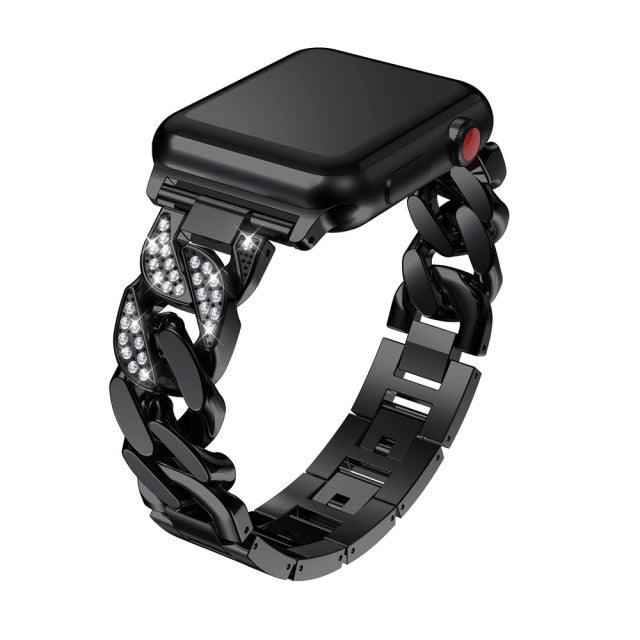 Diamond Apple Watch Band Series 11/10/9/8/7/6/5/4/ SE / Ultra 1/2/3